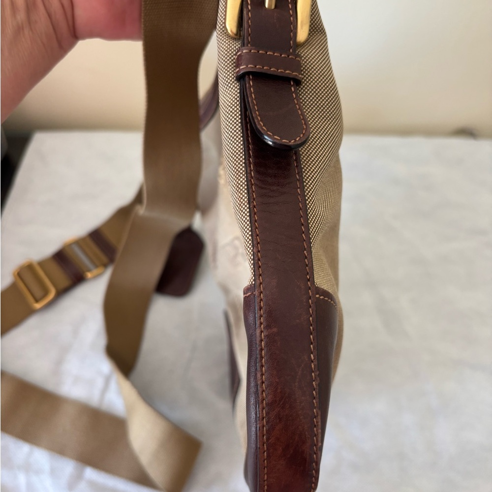 Prada Beige and Brown crossbody bag - Picture 5 of 8